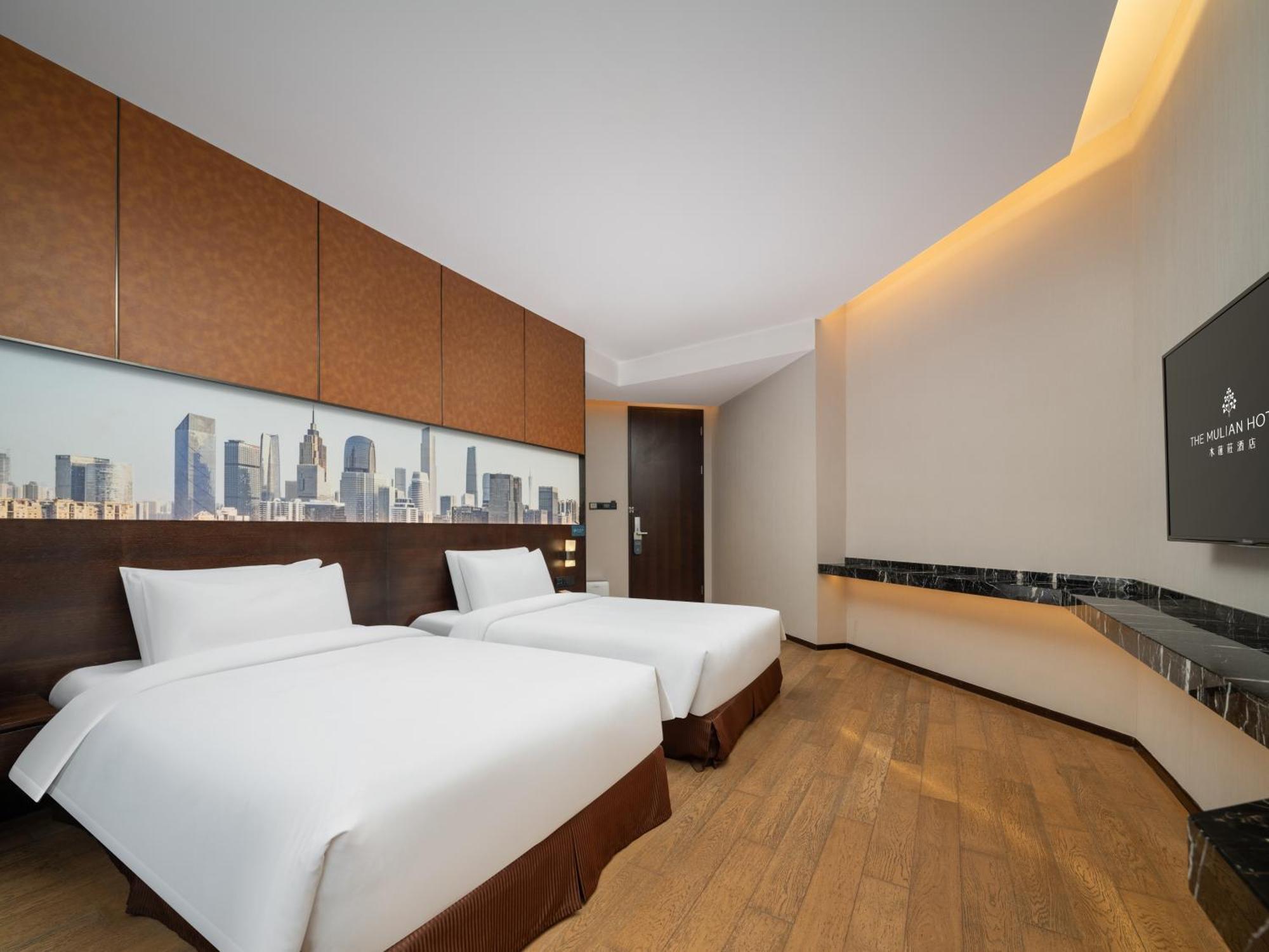 The Mulian Hotel Guangzhou Zhujiang New Town-Canton Fair Free Shuttle Bus Eksteriør billede