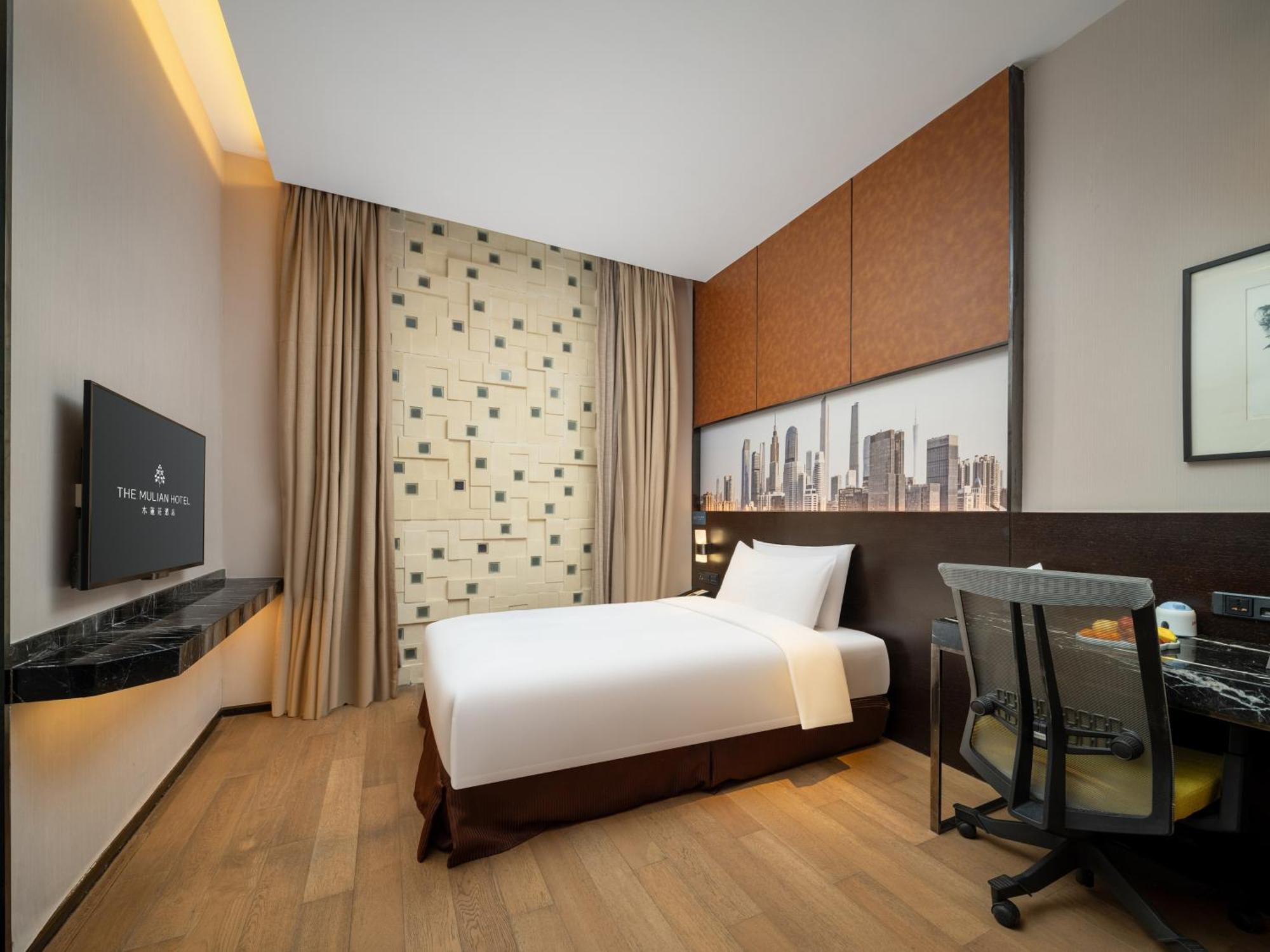 The Mulian Hotel Guangzhou Zhujiang New Town-Canton Fair Free Shuttle Bus Eksteriør billede