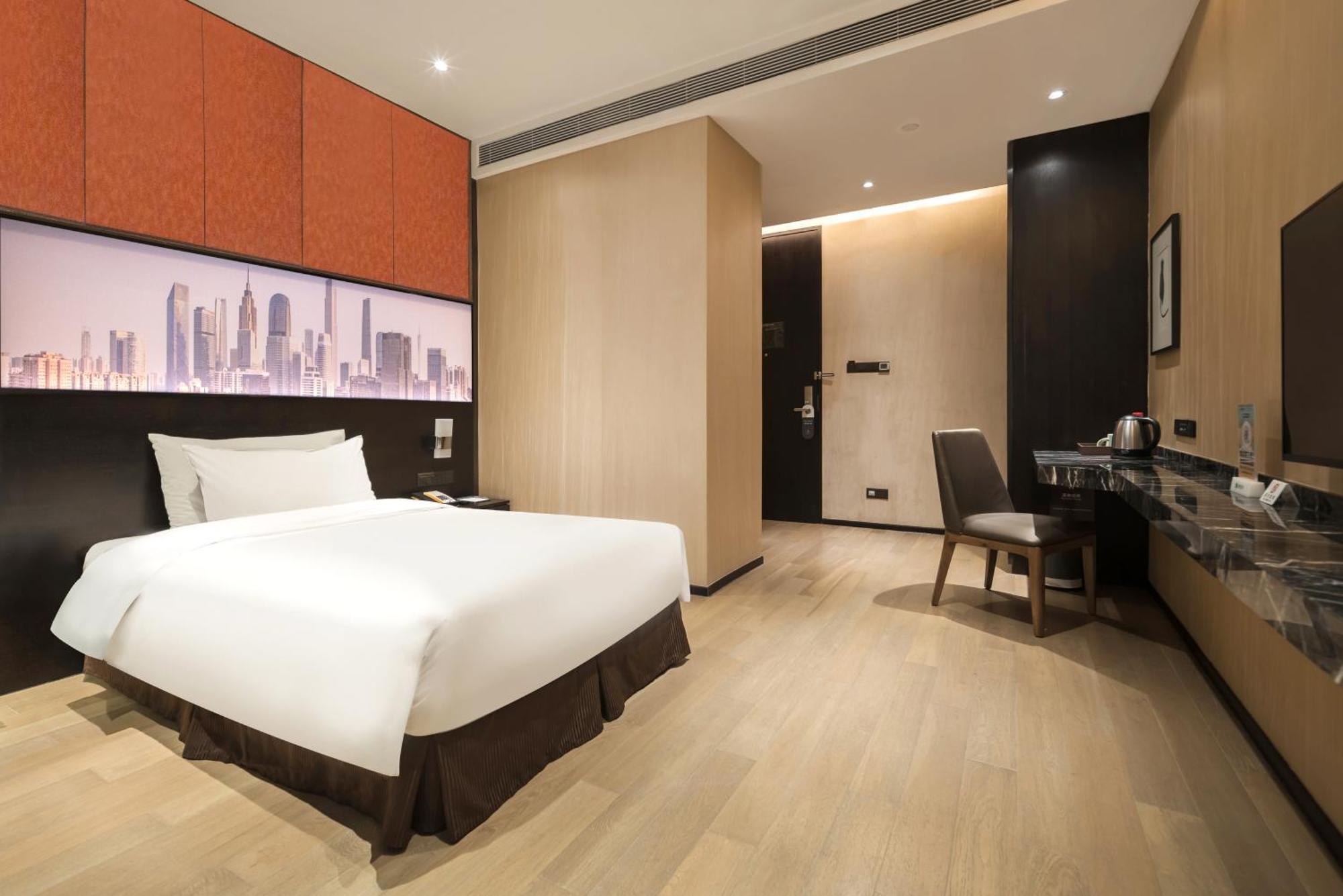The Mulian Hotel Guangzhou Zhujiang New Town-Canton Fair Free Shuttle Bus Eksteriør billede